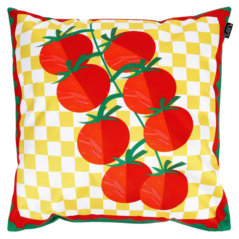 Indoor / Outdoor Abstract Multi Square Cushion