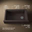 Cairn Undermount Single-Bowl Farmhouse Kitchen Sink with Faceted Design-1259428938-1337896964