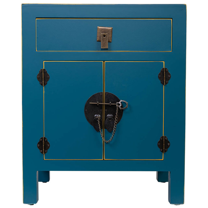 Allentown 44.5cm W Manufactured Wood Bedside Table