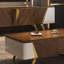 Modern style TV stand with coffee table