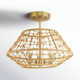 Immaline 3 Light Semi Flush Mount