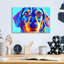 «Dachshund - Oscar» par Dawg Painter-1585156817