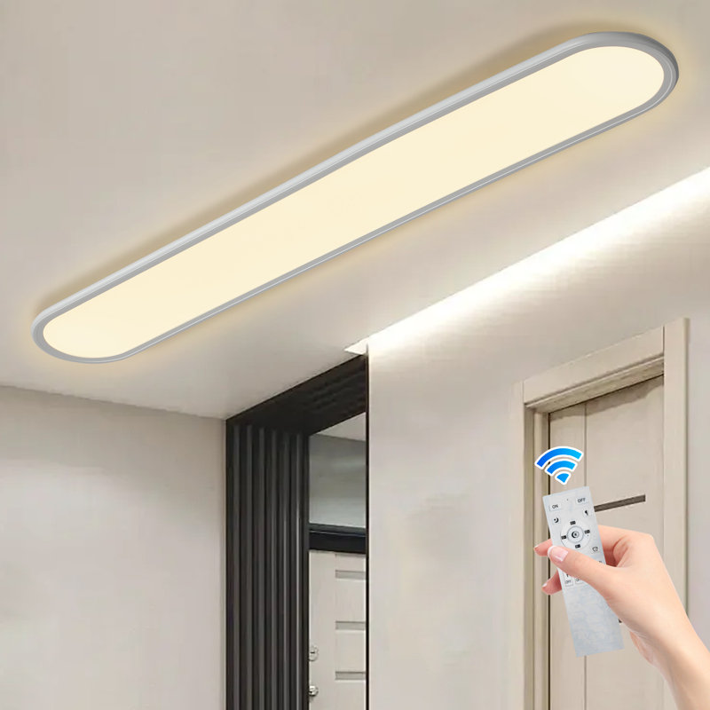 Gracious 140cm LED Integrated Flush Mount, White