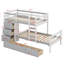 Loft Bunk Bed With Drawers And Ladder-1791624823