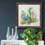 Cactus Vignette II - peinture sur toile encadrée-455754875-455712081