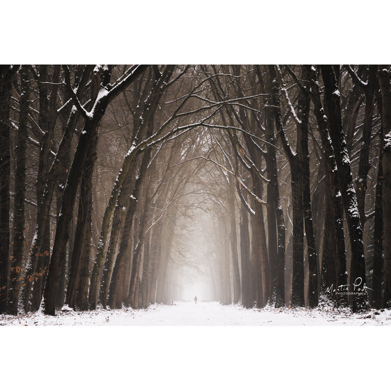 Lochem in Winter par Martin Podt - Peinture, H 8 po x l 12 po, No, Wrapped Canvas