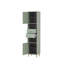40 X 177 Cm Laundry Cupboard Bjarne-71910082