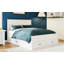 Modern Wood Storage Bed Frame With 6 Drawers, Platform Bed With Wooden Slats Support-304587085