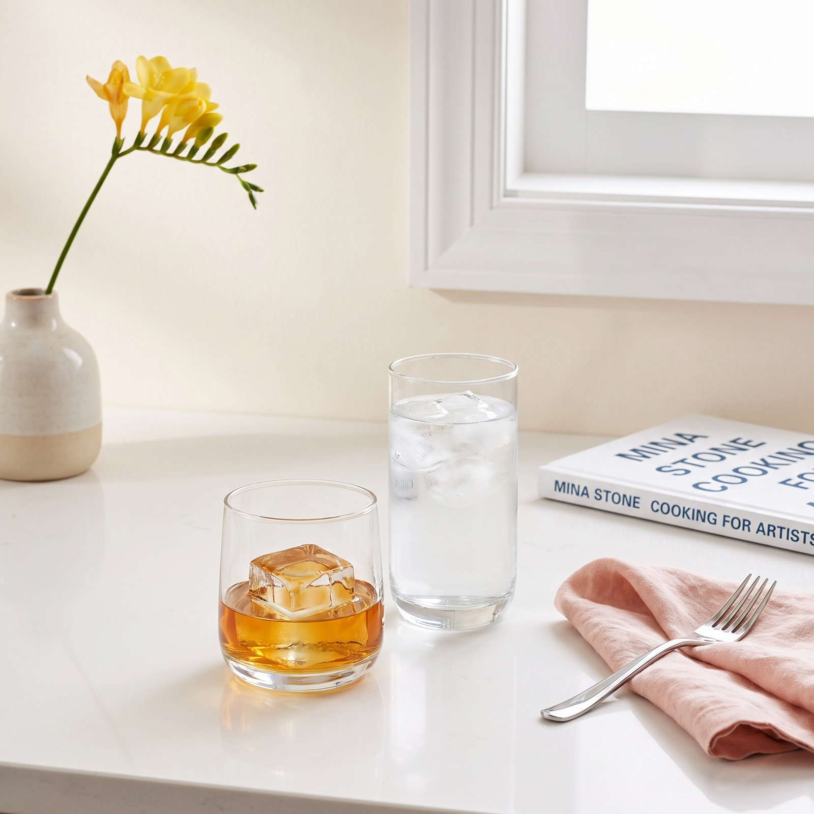 Ascent Drinking Glass