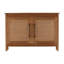 Furniture Classics Dalia Natural Mahogany Raffia Cabinet