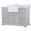 Ensemble de meuble-lavabo simple 48 po Pardue-115577321