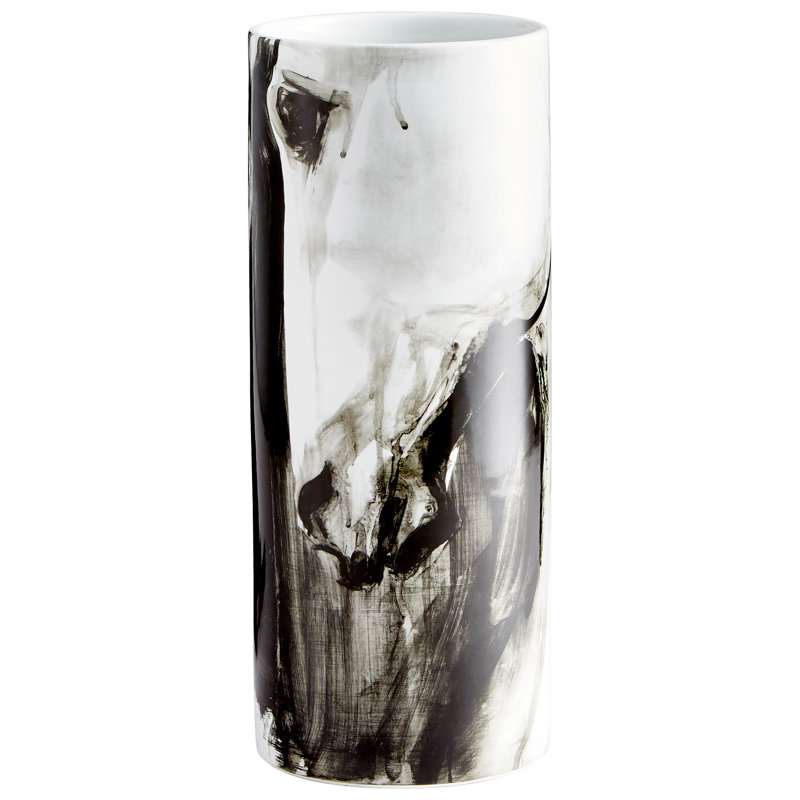 Stallion Ceramic / Porcelain Table Vase