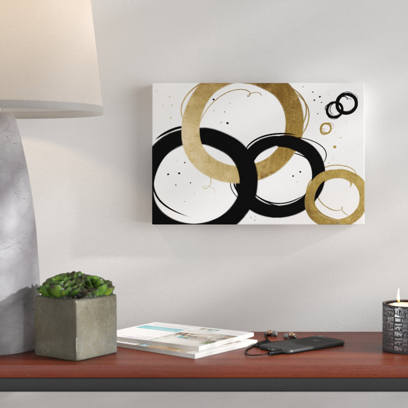 «Infinite Circles», impression sur toile tendue, H 10 po x l 15 po x P 1,5 po