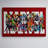 New Superheroes Logo Characters Illustration - Wrapped Canvas Rectangle Graphic Art on Canvas-70893859