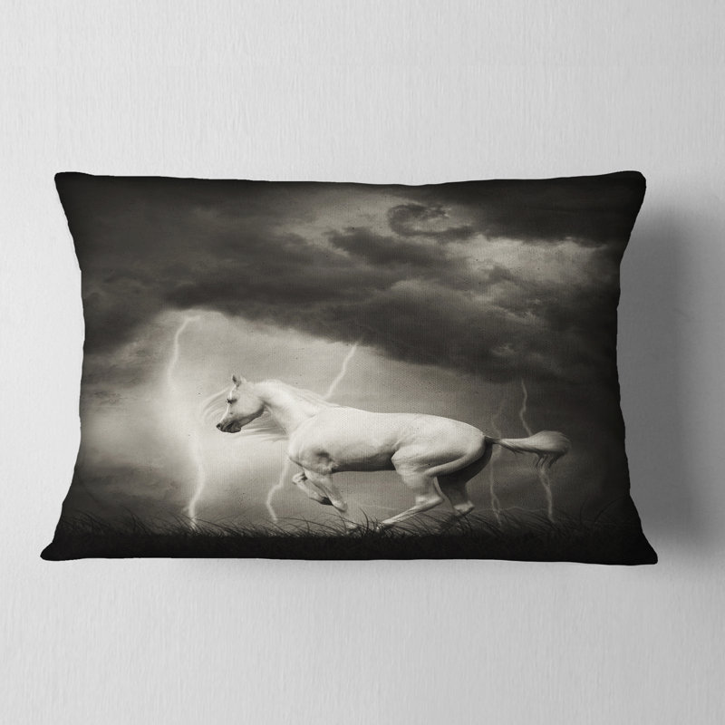 Coussin White Horse
