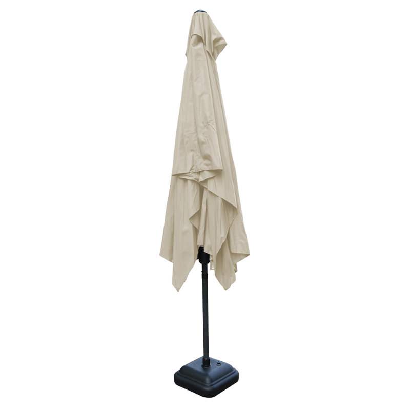 Angellique 300cm X 200cm Rectangular Market Parasol, Beige