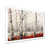 White Single Picture Framed