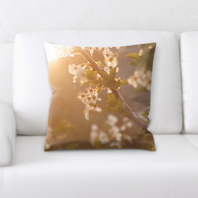 Microsuede Reversible Throw Pillow