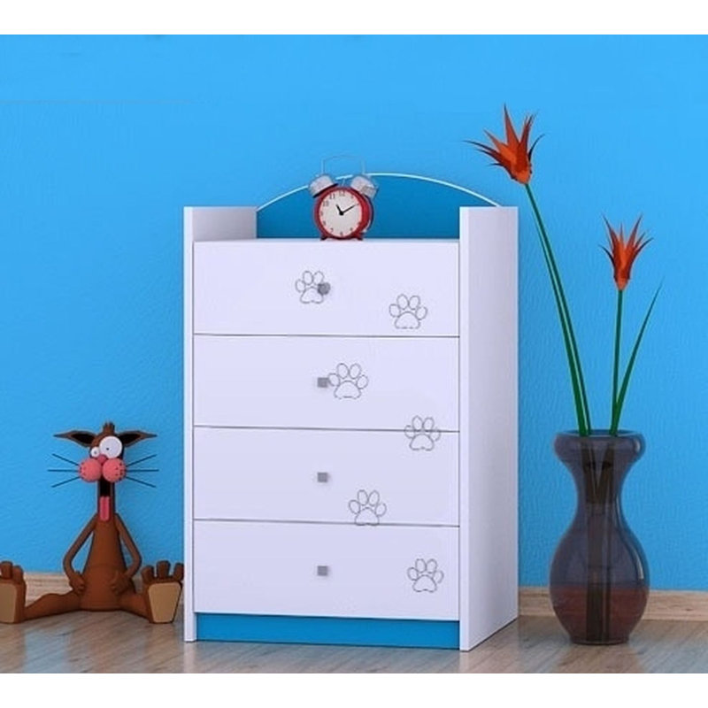 Nolte Kids 4 - Drawer Chest, Blue