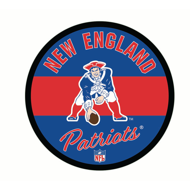 Enseigne murale NFL Vintage, NFL New England Patriots