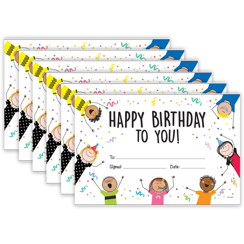 «Stick Kids Happy Birthday»