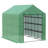 Walk-In Greenhouse For Outdoors With Roll-Up Zipper Door, 18 Shelves, PE Cover-115824050-115824054