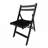 Furniture Slatted Wood Folding Special Event Chair-892461059