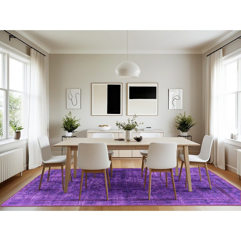 Oriental Indoor Rug, Rectangle 7' x 10'