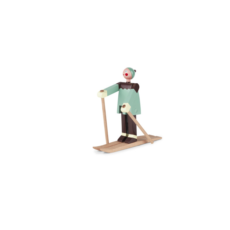 The Skier Boje Figurine