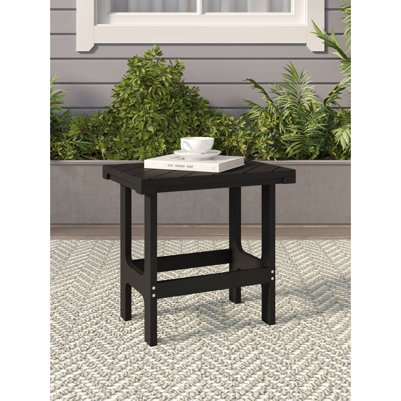 Table d'appoint Crystal Harbor, Noir, noir, noir, noir