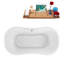 Baignoire de trempage sur pattes 60 "Streamline-76223410-50896824