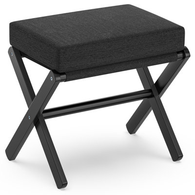 Repose-pieds capitonné rectangulaire standard