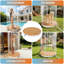 Outdoor Wood Fountain