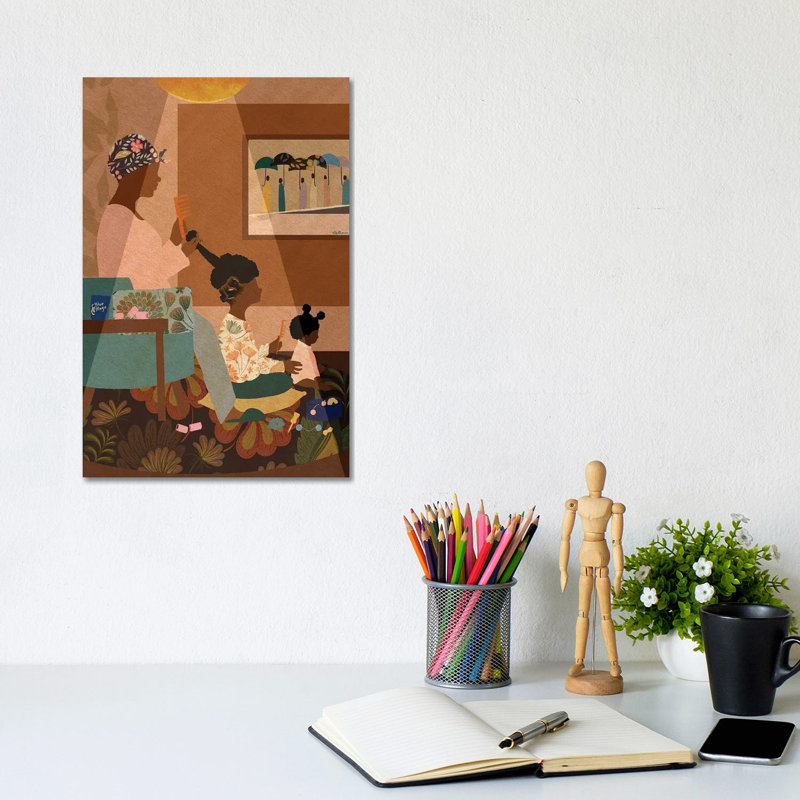 «Sit Still» par DeeLashee Artistry - impression sur toile tendue, H 12 po x l 8 po x P 0,75 po