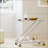 Stylish and Functional Bar Cart with Sturdy Construction for Entertaining