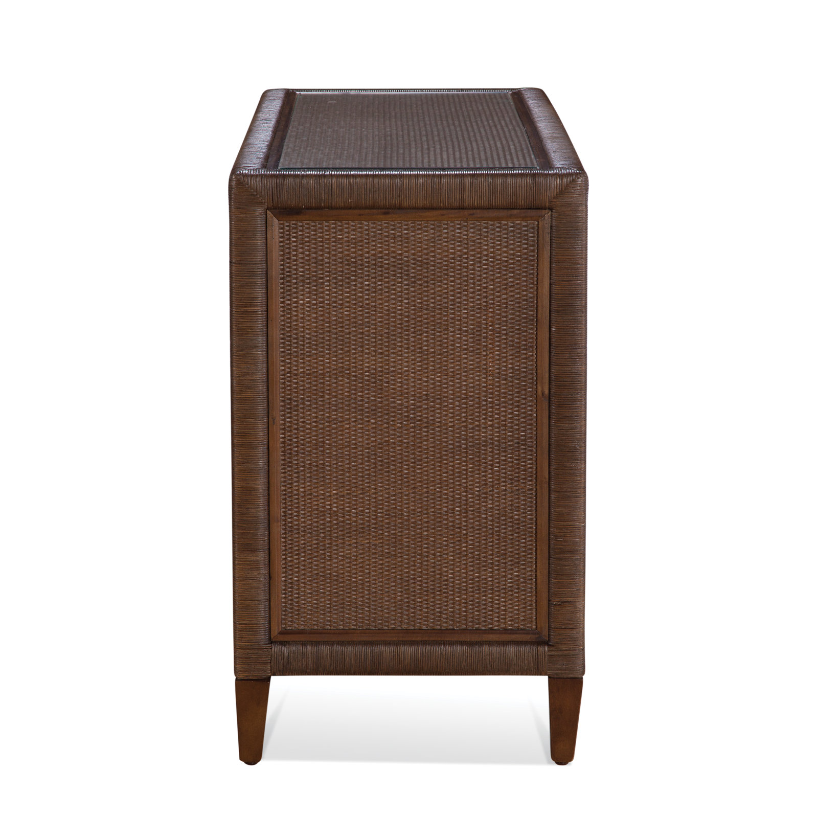 Warwick 6-Drawer 54" W Double Dresser, Satin Nickel, Hazel