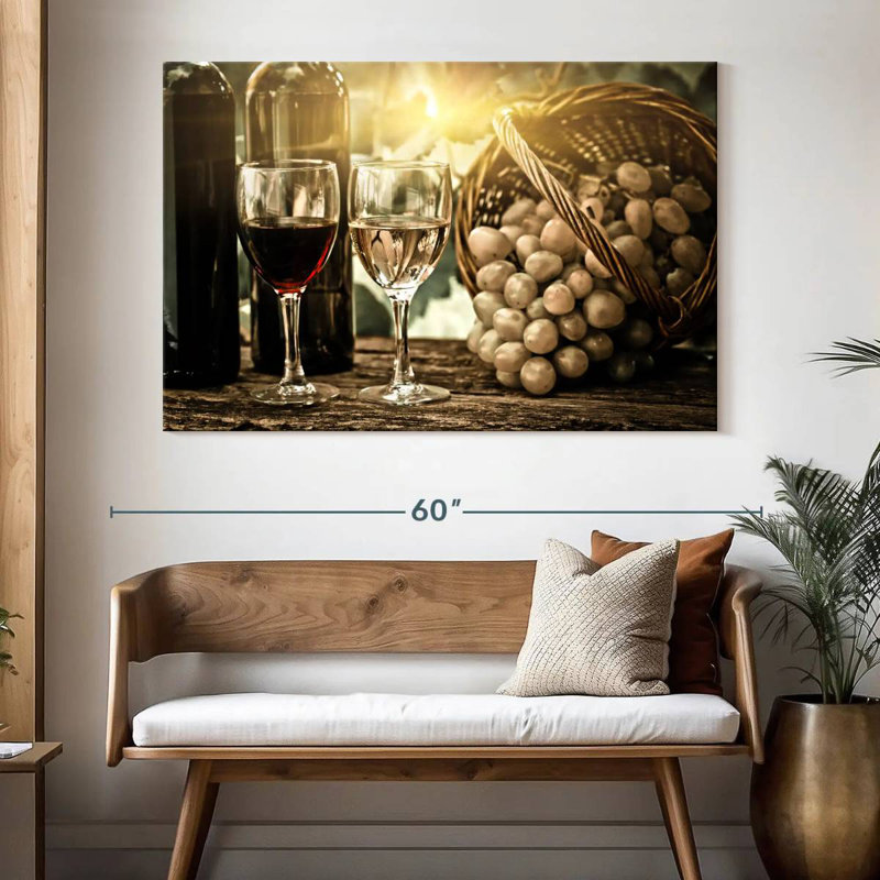 Yarlin Spring Vineyard Wine, H 34 po x l 51 po