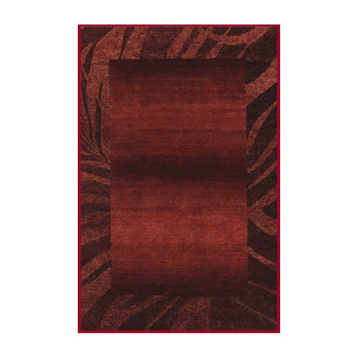 Tapis abstrait 100% lavable à la machine 4296