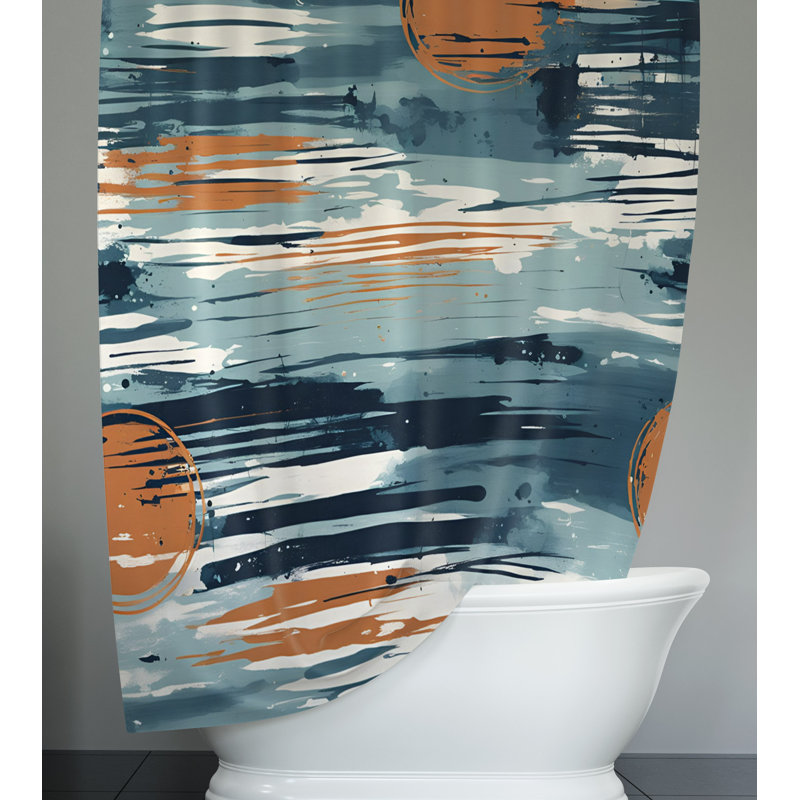 Rideau de douche Emmaclaire, H 72 po x l 70 po
