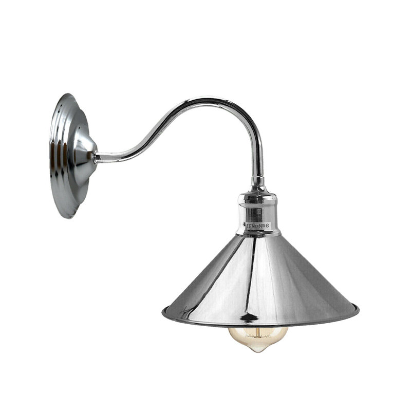 Clementina Armed Sconce, No, Chrome