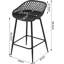 Rossmoyne Counter Stool with Metal Frame-902230722