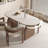 Imbert Oval Solid Wood Base Dining Table-572703838