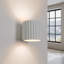 Aura Aluminium Flush Mounted Sconce-7287306-7287347-7287351