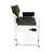 Outdoor Chair With Side Table And Storage Pockets - , Lightweight Frame Portable Camping-287598099