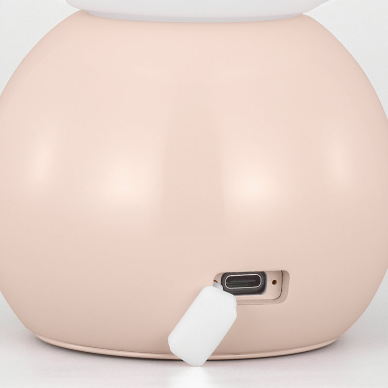 Suki LED Table Lamp, Blush