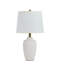 Ensemble de 2 lampes de table modernes en céramique texturée avec commande tactile-1893295085