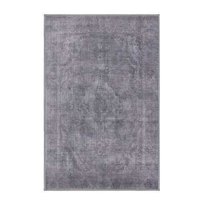 Tapis gris Izayah