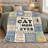 1pc Cat Lover Blanket, Funny Cat Mom Gift Cozy Flannel Throw, Super Soft Lightweight Warm Blanket for Sofa Couch Bed Living Room Dorm Office Travel, Home Decor All‑Season Throw, Gift for Cat Owners-135864594