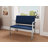 Newport Waiting Reception Loveseat Metal Frame-1897956033-1897956059