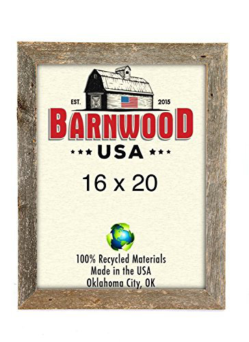 Weathered Gray Wood Matte Picture Frame BarnwoodUSA
